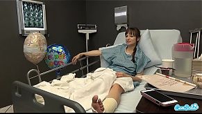 Public Sex in Hospital, Milf Flash BF Cumshot I Gave Him a Handjob and He Cums On My Tits 14 min