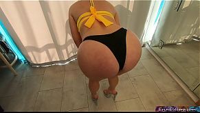 Stepmom needs help with her bikini 13 min